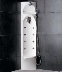 Minimalistické sprchové panely
